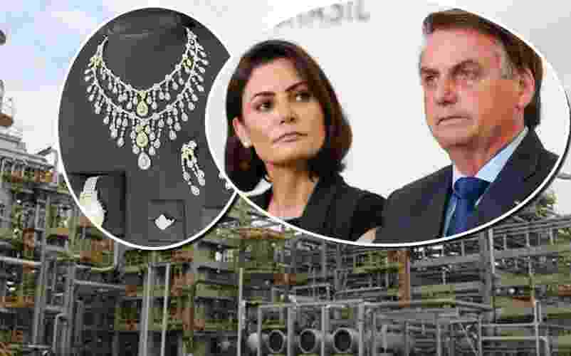 PF vai apurar elos entre entrega de refinaria da Petrobras e família real que deu joias a Bolsonaro
